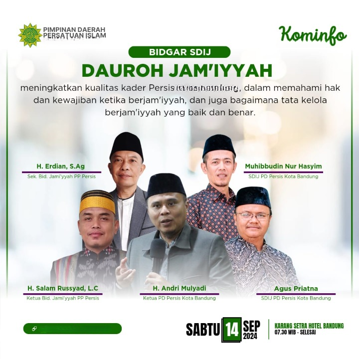 Dauroh Jamiyyah SDIJ PD PERSIS Kabupaten Kuningan